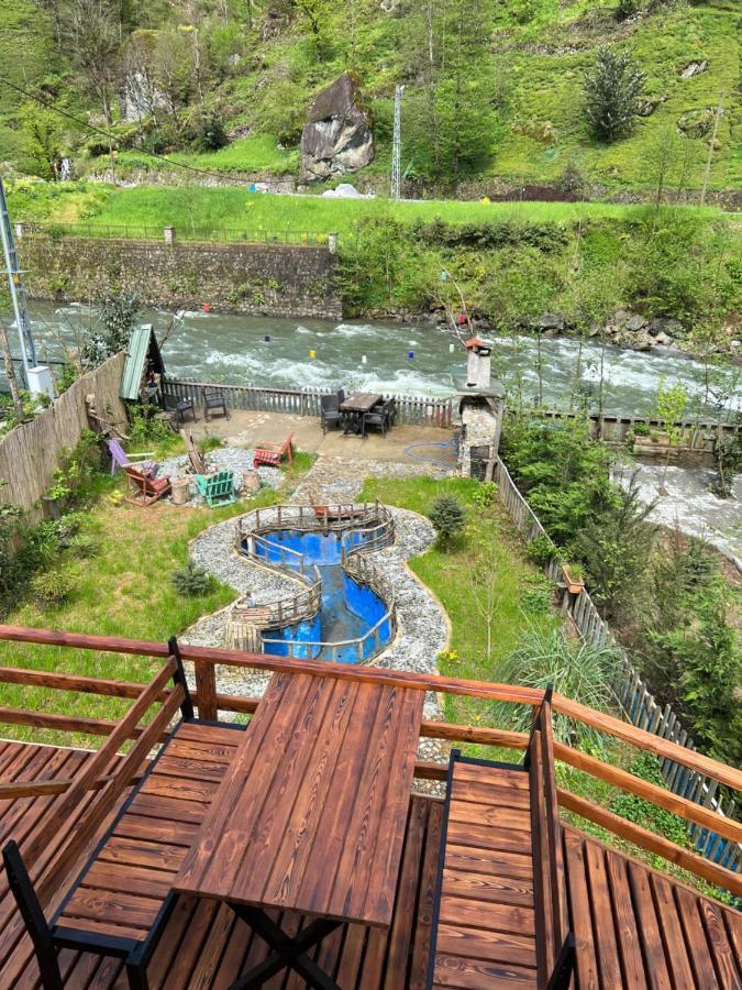 Afara Bungalows Otel & Cafe ريزه المظهر الخارجي الصورة