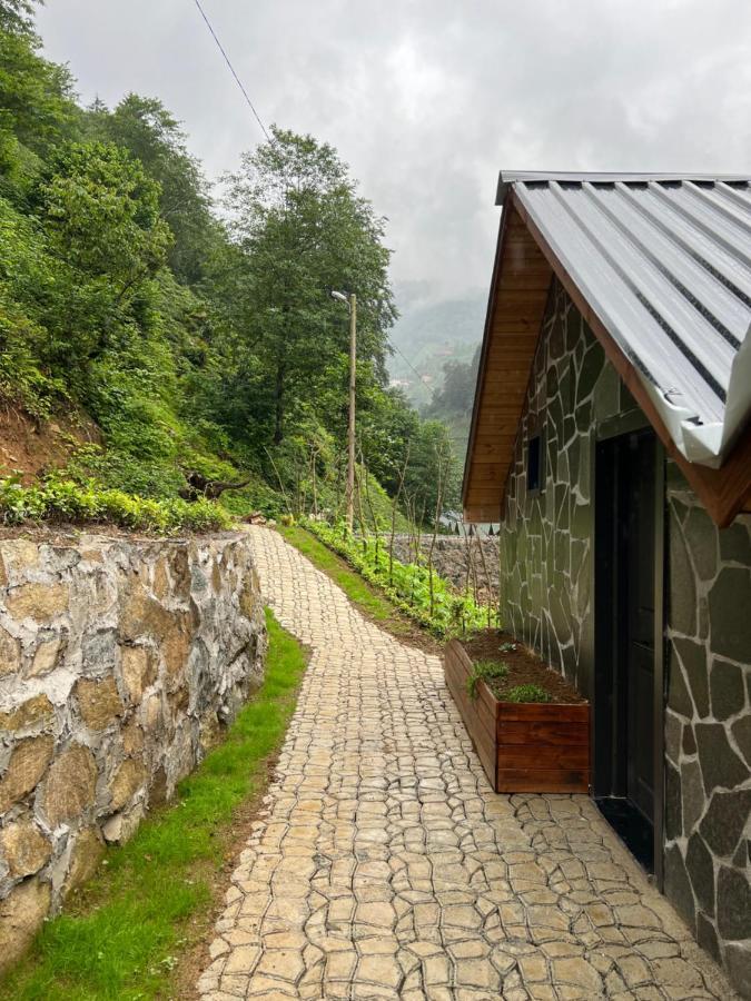 Afara Bungalows Otel & Cafe ريزه المظهر الخارجي الصورة